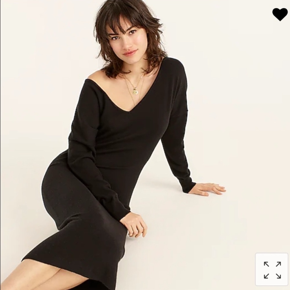 J.CREW‎ cashmere Midi dress size 4